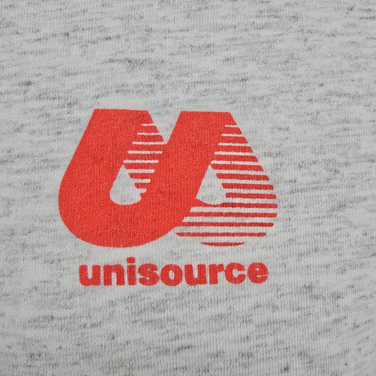 Vintage 1990s Hazelwood Team Promo Unisource Worldwide Promo T-Shirt (XXL)