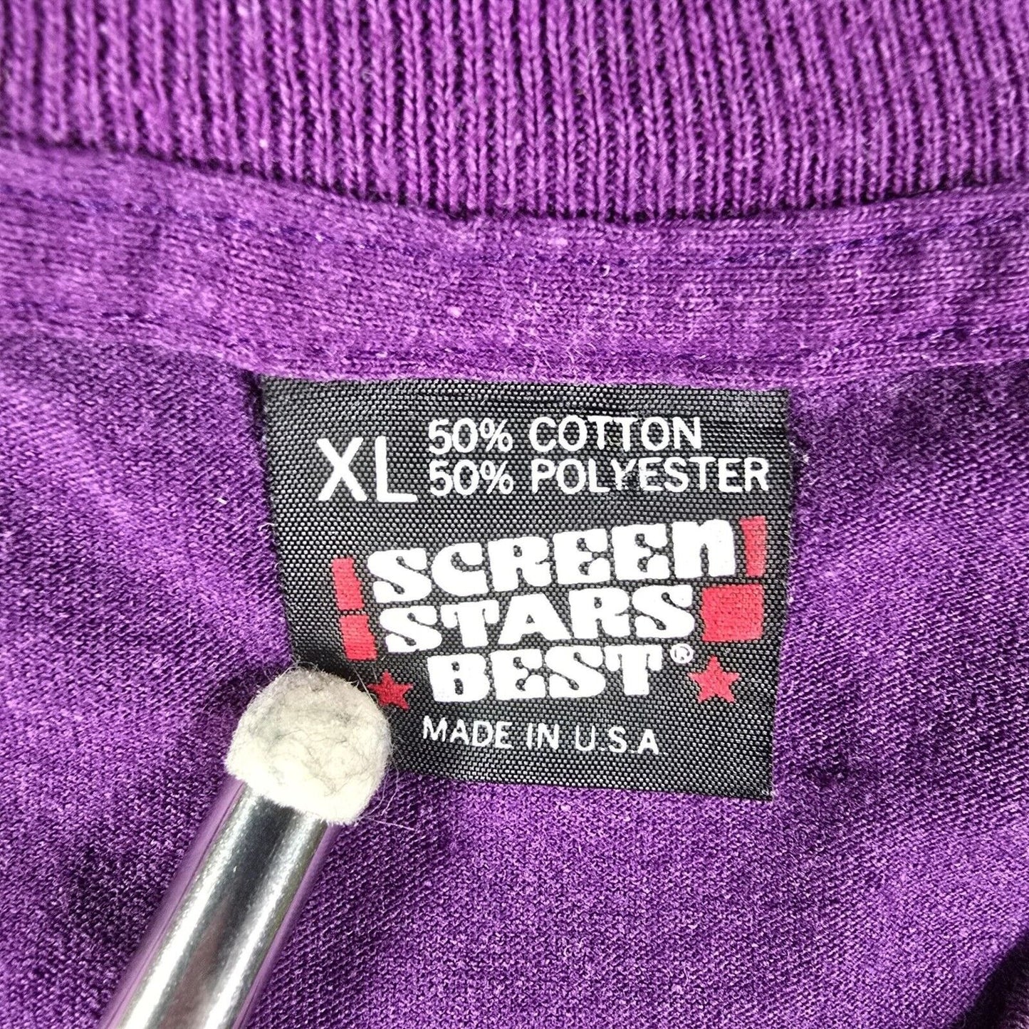 Vintage Single Stitch Nobody Does It Better... Freshmen '90 Purple T-Shirt (L)