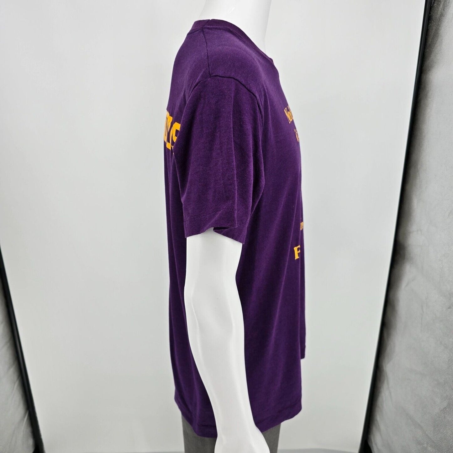 Vintage Single Stitch Nobody Does It Better... Freshmen '90 Purple T-Shirt (L)