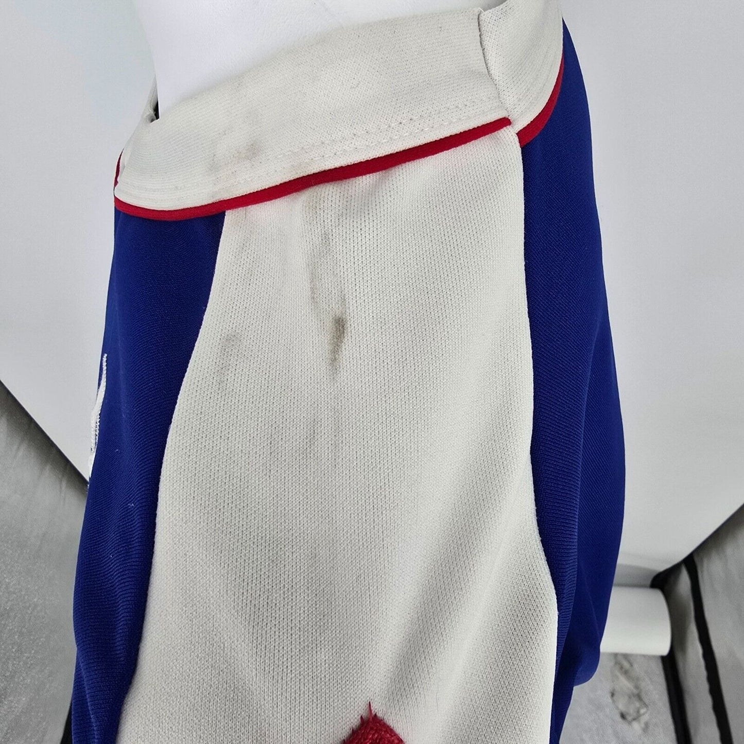 Vintage 1960s Empire Sporting Goods Blue "DW" Logo Athletic Jersey (M/L)