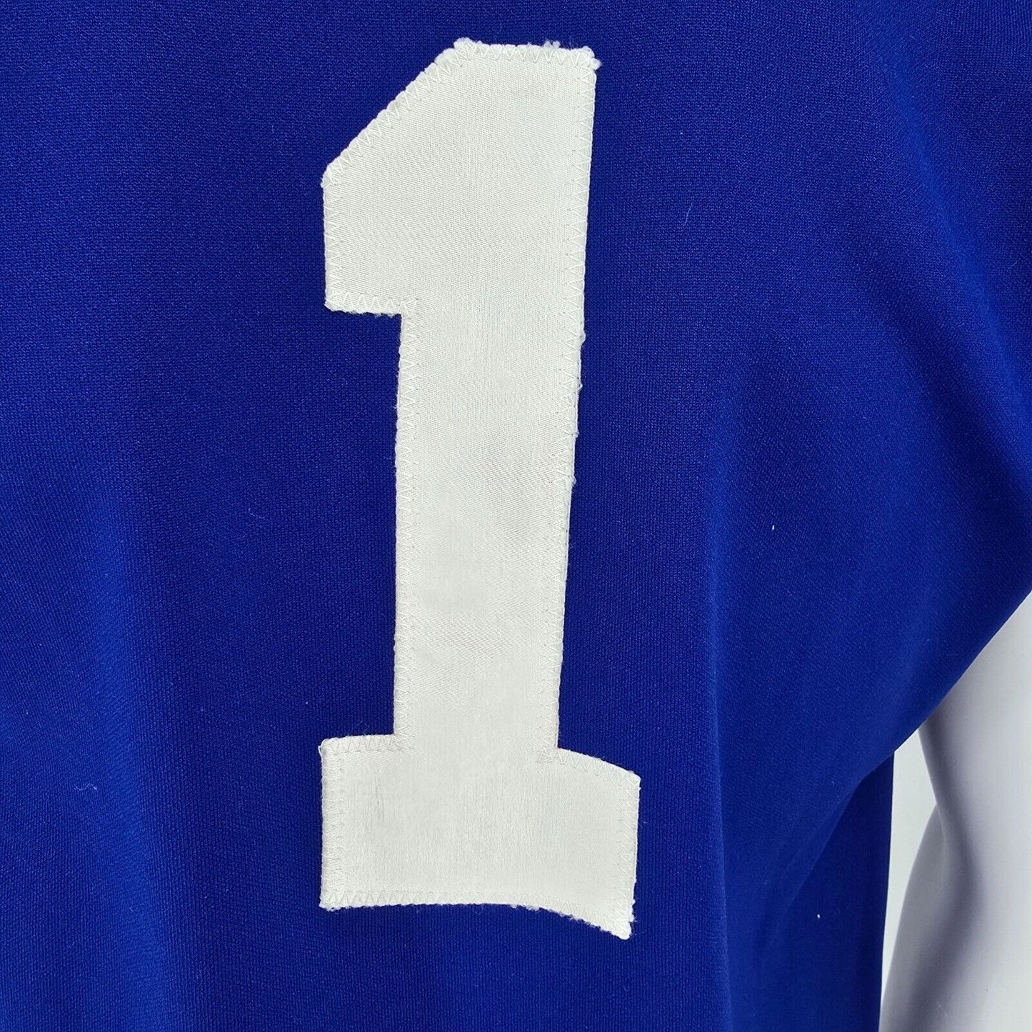 Vintage 1960s Empire Sporting Goods Blue "DW" Logo Athletic Jersey (M/L)
