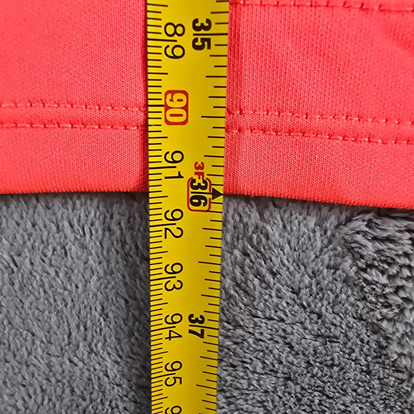 2010s H&M Divided Neon Coral/Pink Mesh Panel Bodycon Dress (Size 12/L) *Flaws