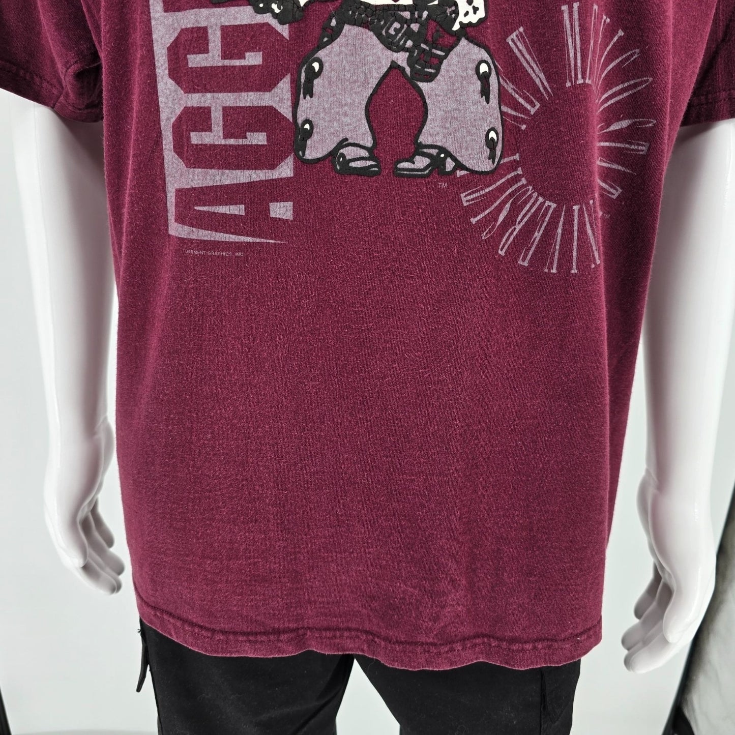 Vintage 1990s Lee Heavyweight New Mexico State Aggies Pistol Pete T-Shirt (XXL)