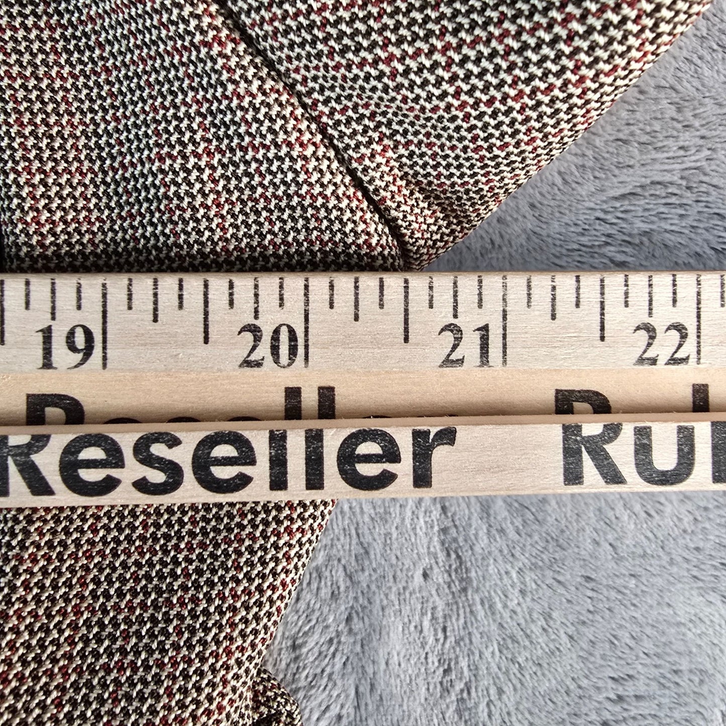 Vintage 1940s Zippitt Original by Betty Jean Houndstooth Trench Coat (M/L) *Fair