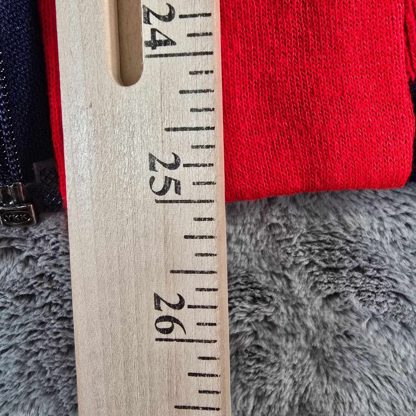 Vintage 1970s Unbranded "Foxy Grandma" Glitter Graphic Zip-Up Jacket (L)