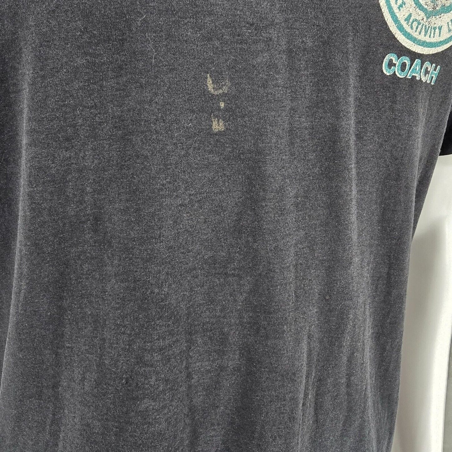 Vintage Wantagh-Seaford Nassau County Police Activity League Coach T-Shirt (M)