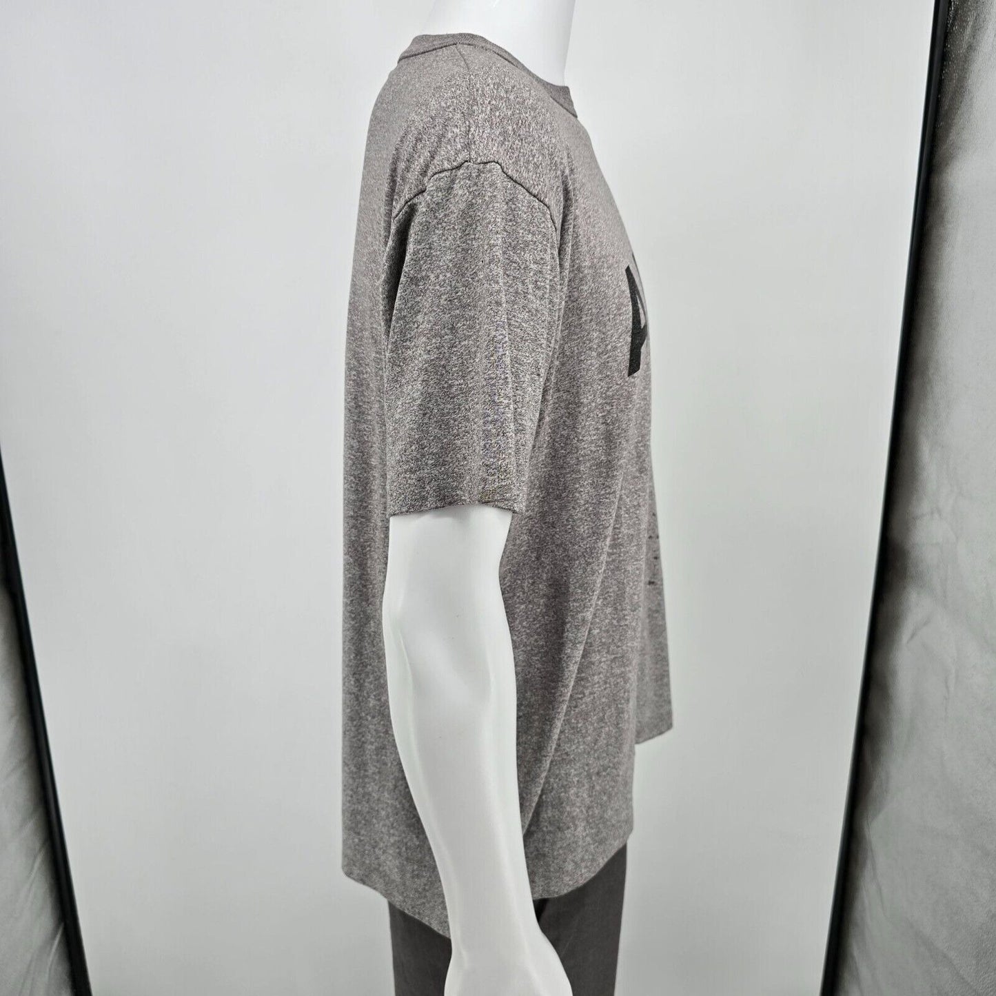 Distressed Vintage 1992 U.S. Army Physical Fitness Uniform Gray T-Shirt (L)