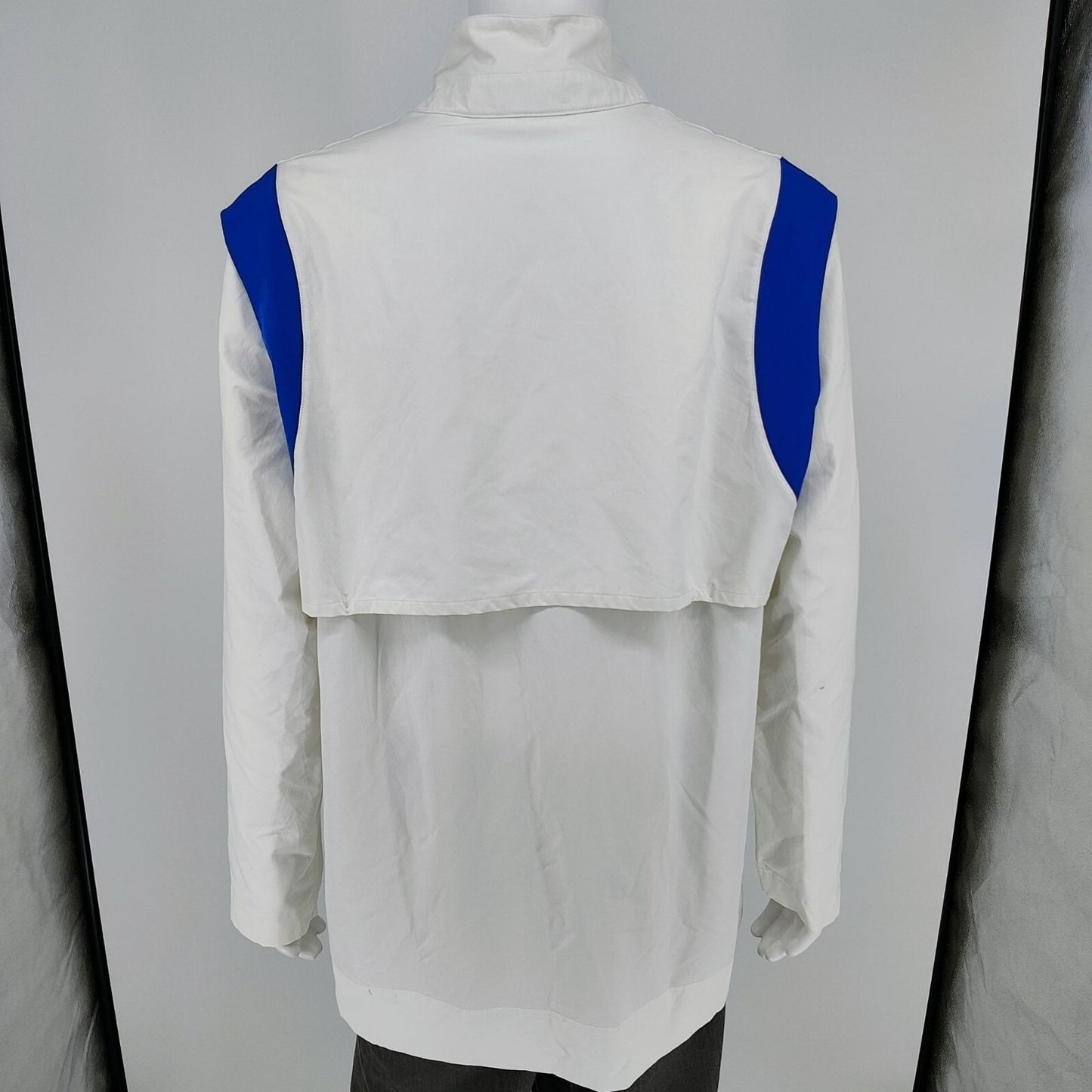 Nike Pleasant Grove High School Viking Blue and White Coaches' Vented Jacket (XL