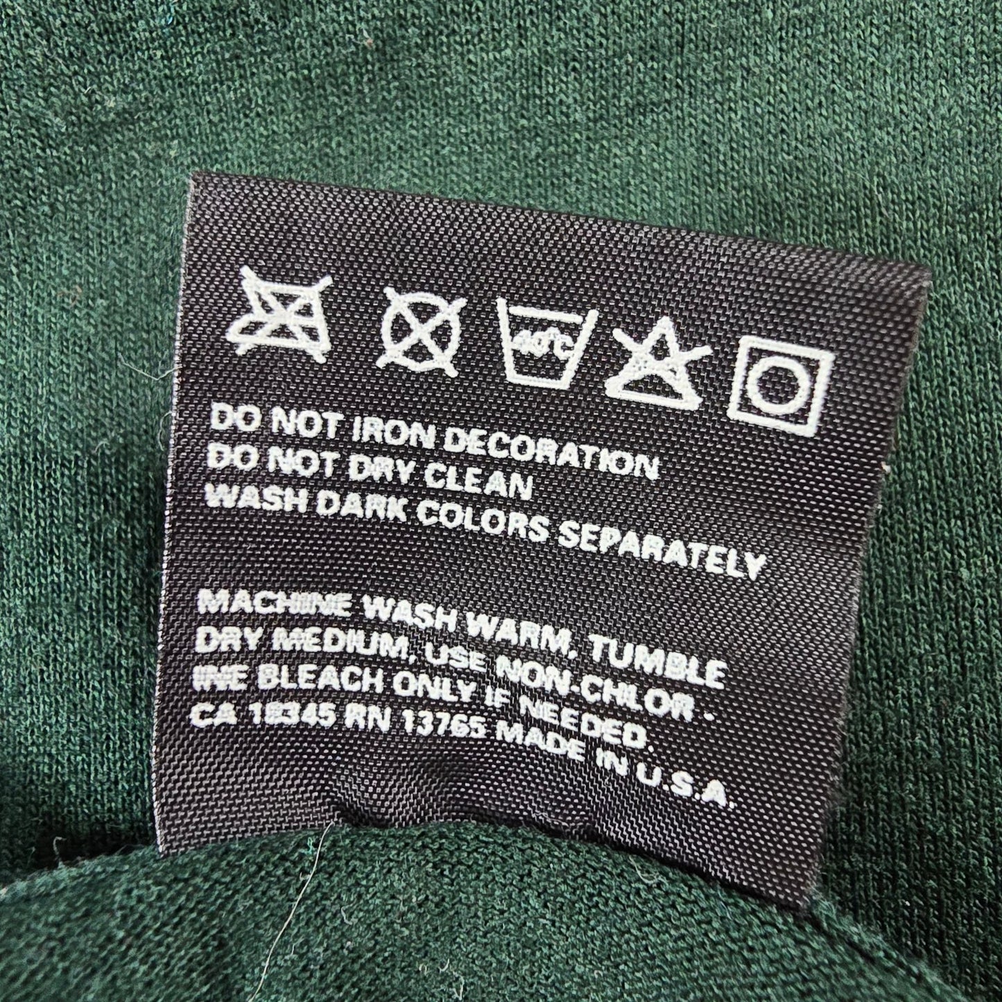 Vintage 1990s Snow Filtration Company Cincinnati Ohio Green T-Shirt (XXXL)