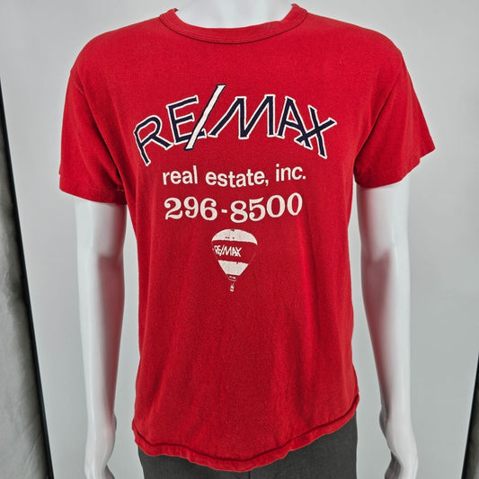 Vintage 1990s Russell Athletic RE/MAX Real Estate Single Stitch T-Shirt (M)