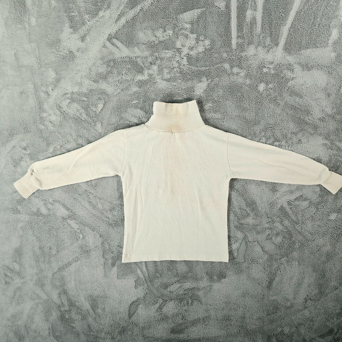 Vintage 1970s Health-Tex Stantogs Superhero Graphic Turtleneck Shirt (Kids 6/XS)