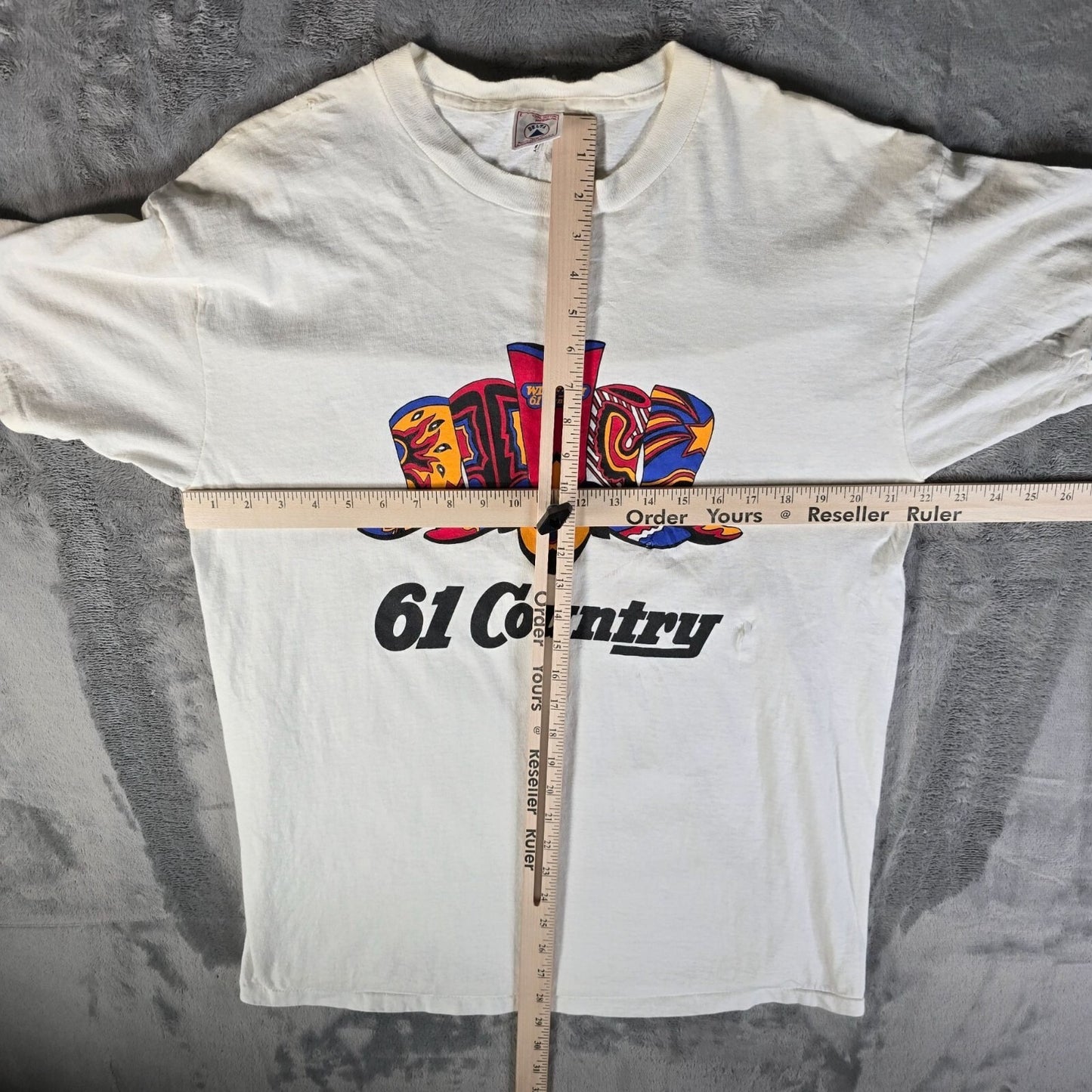 Vintage 1995 WDAF-AM 61 Country International Independent Finals T-Shirt (L)