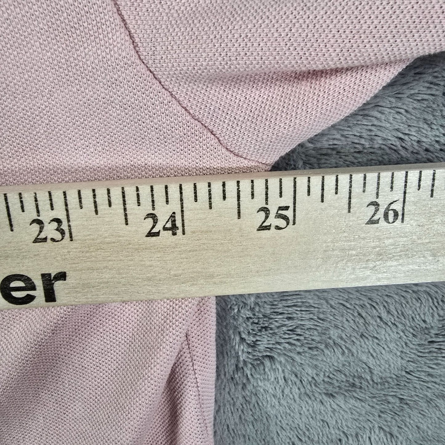 ASOS COLLUSION European Tour 2031 Pink Long Sleeve Knit T-Shirt (S) *Flawed