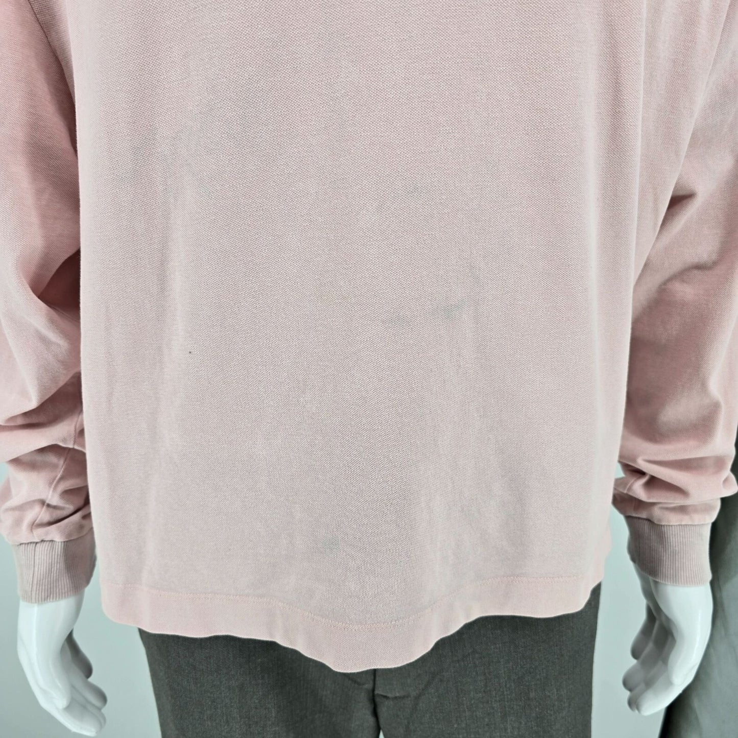 ASOS COLLUSION European Tour 2031 Pink Long Sleeve Knit T-Shirt (S) *Flawed