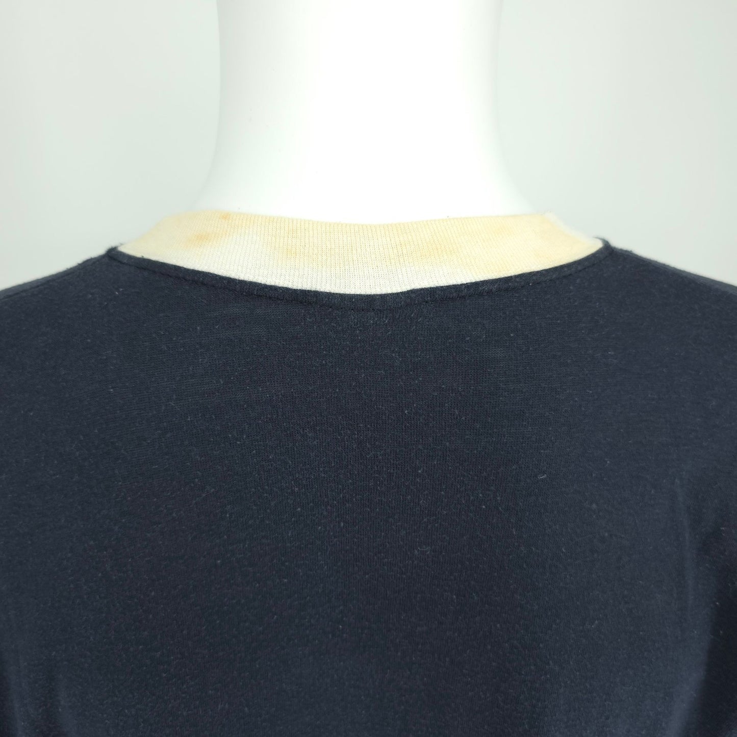 Vintage 1980s Paulison Denver Tuxedo Print Novelty Long-Sleeve T-Shirt (M/L)