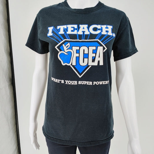 Fayette County Education Association "I Teach" Lexington, KY T-Shirt (S) *Fair*