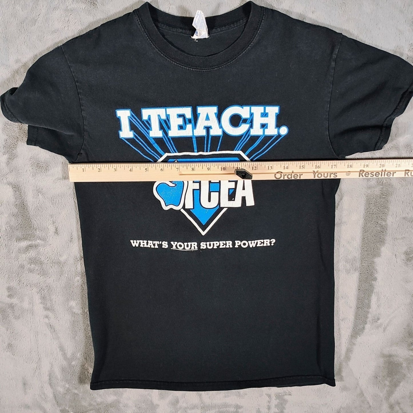 Fayette County Education Association "I Teach" Lexington, KY T-Shirt (S) *Fair*
