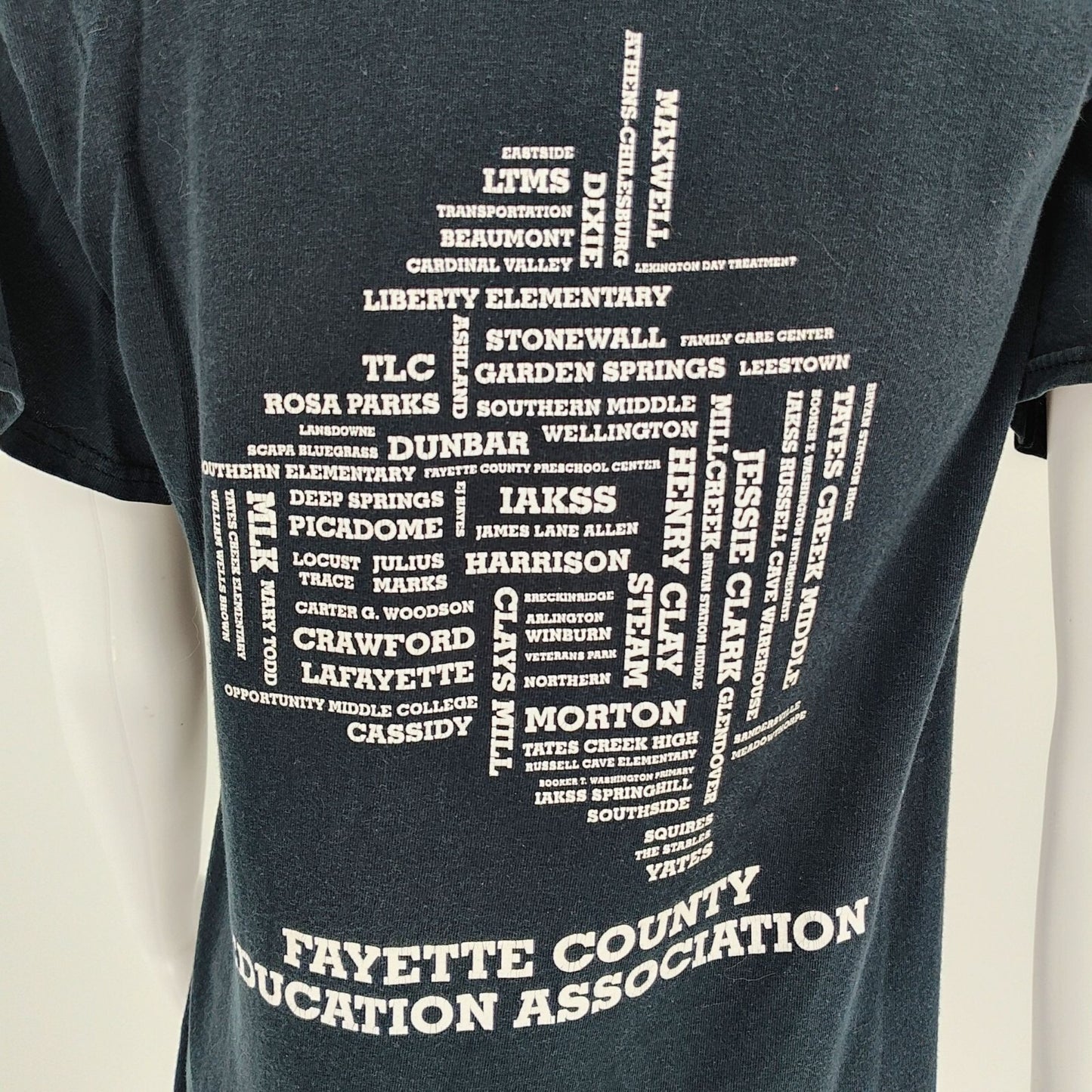 Fayette County Education Association "I Teach" Lexington, KY T-Shirt (S) *Fair*