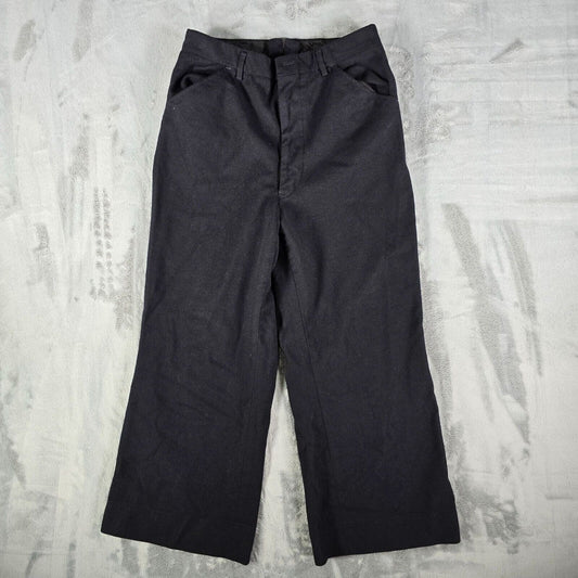 Vintage 1940s World War II U.S. Navy Clothing Factory Wool Trousers (30x26)