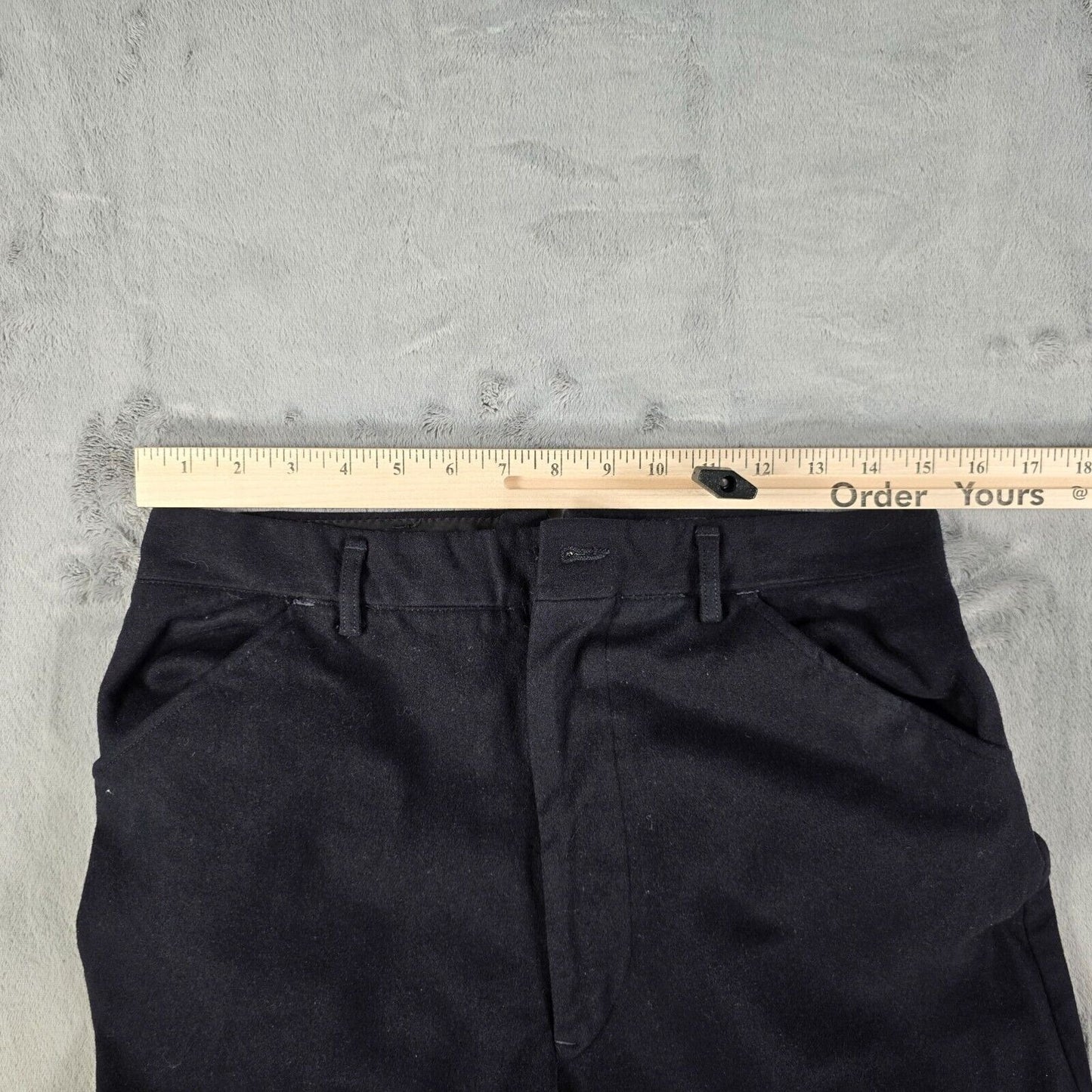 Vintage 1940s World War II U.S. Navy Clothing Factory Wool Trousers (30x26)