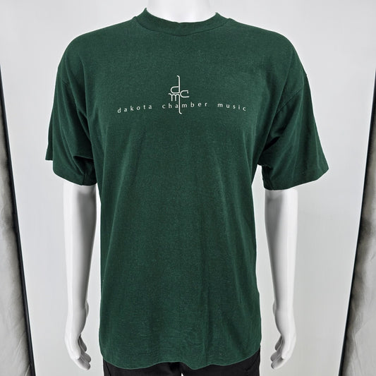 Vintage Y2K/Early 2000s Minot State University Dakota Chamber Music T-Shirt (XL)