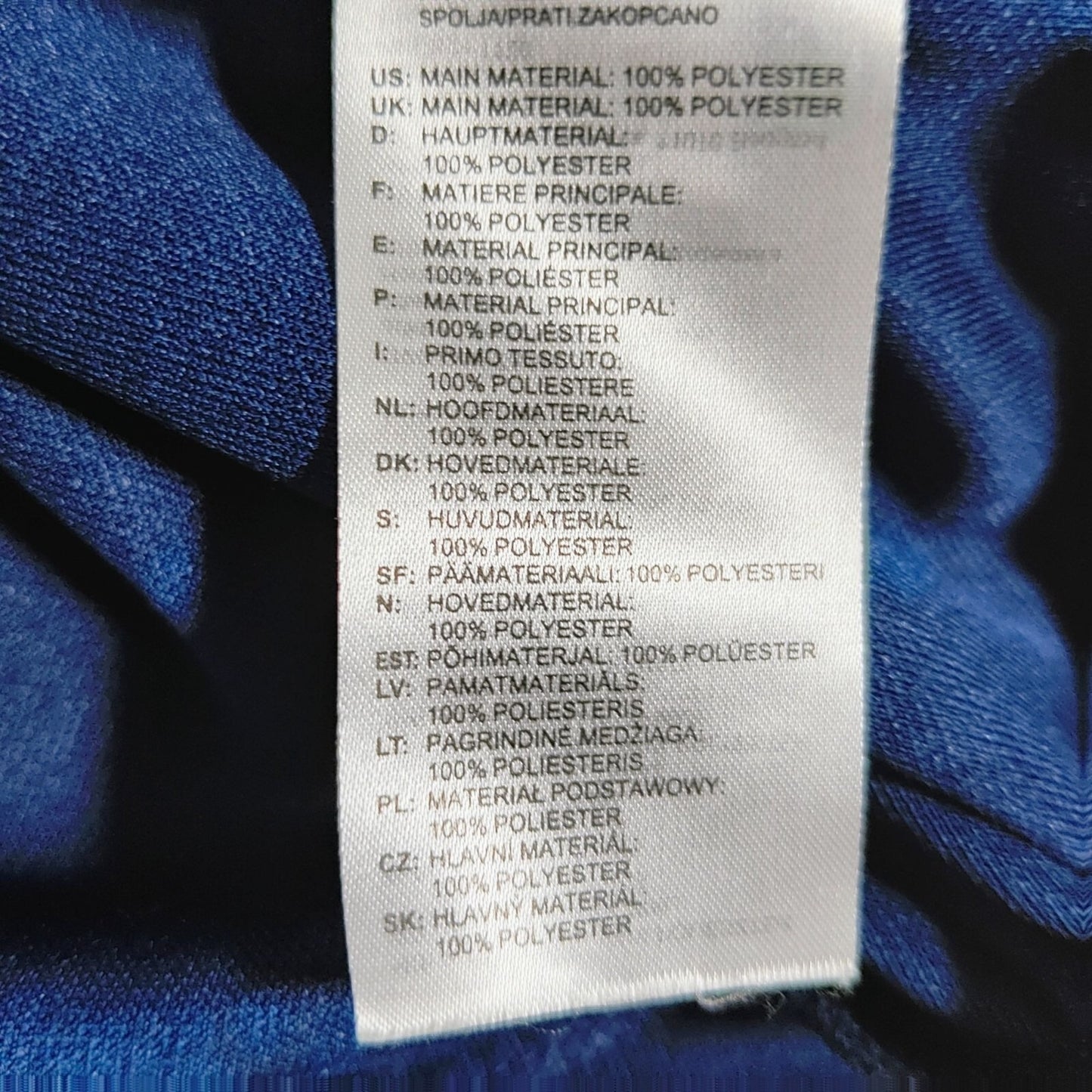 Adidas Navy Blue Tiro 2019 Orange County United FC Soccer Training Jacket (M)