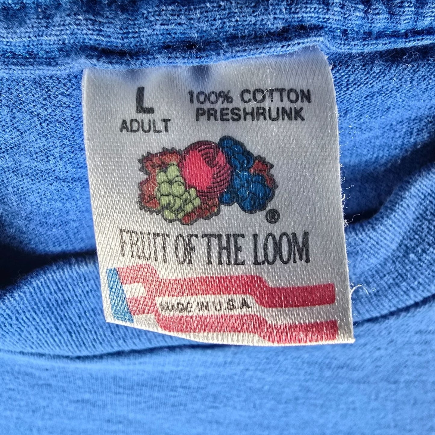 Vintage 1990s Fruit of the Loom Boone's Florida Single Stitch T-Shirt (L)