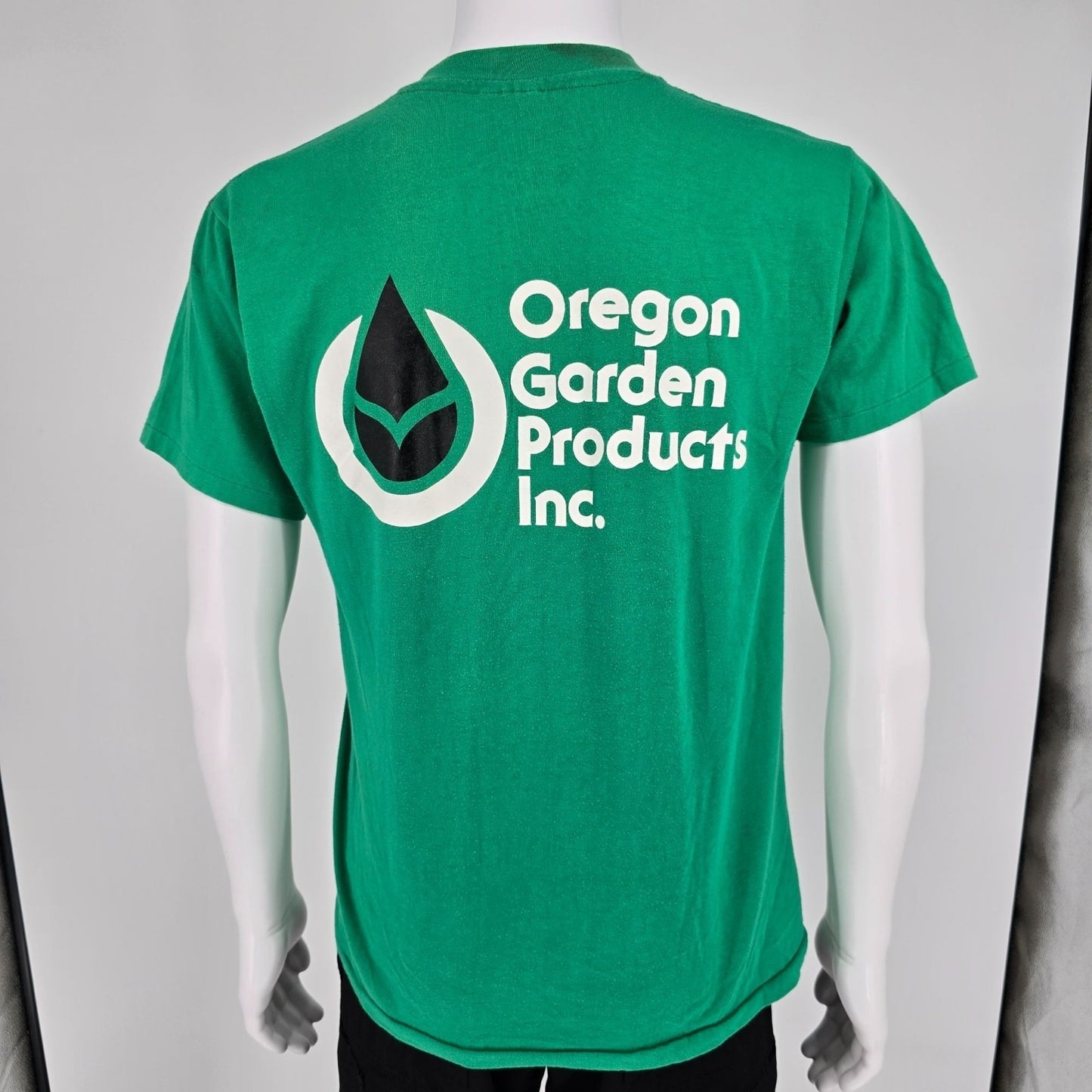 Vintage 1980s Hanes Fifty-Fifty Oregon Garden Products Single Stitch T-Shirt (M)