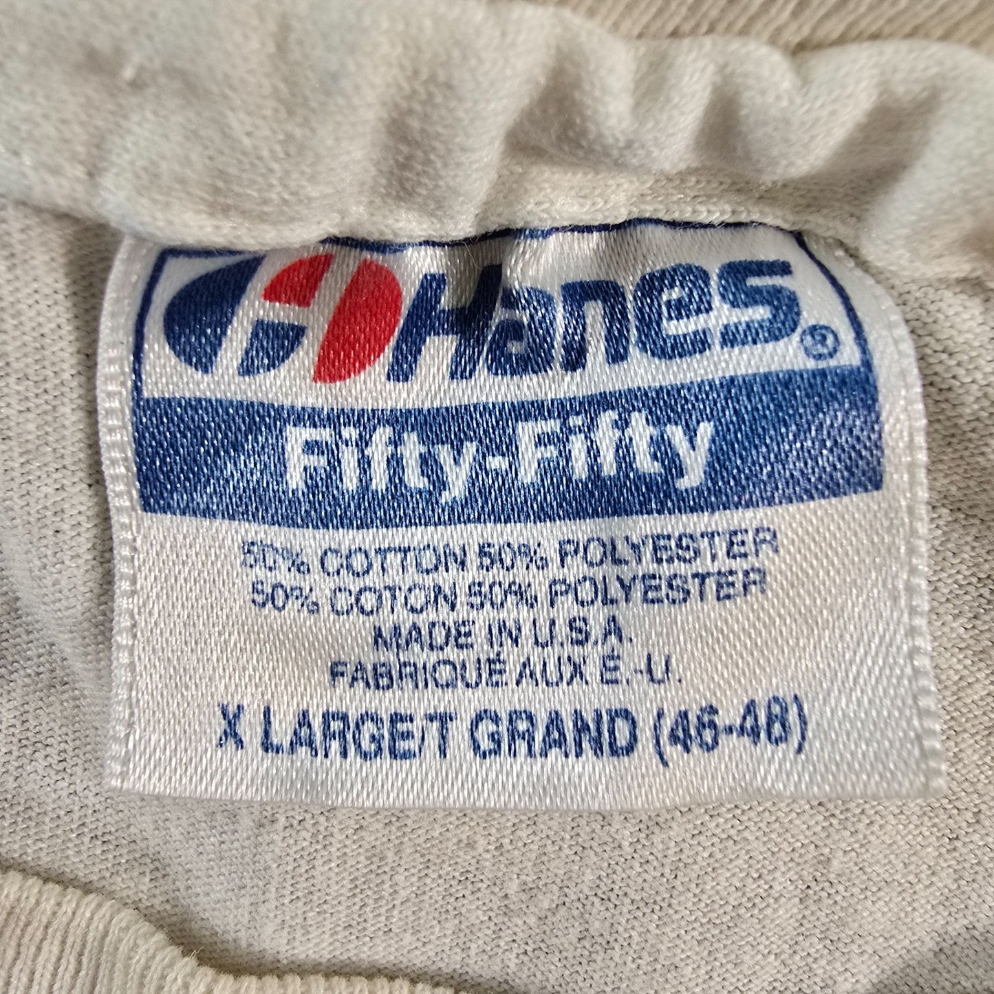 Distressed Vintage 1993 Mayport Seafood Festival Florida Pocket T-Shirt (XL)