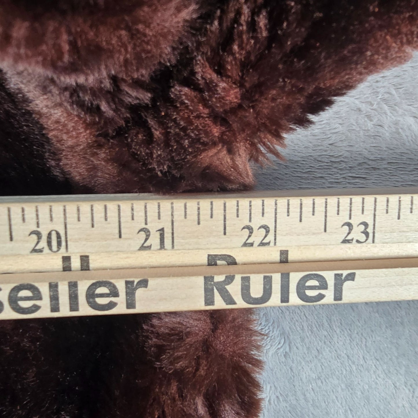 Vintage 1950s Strouss Hirshberg's Shawl Collar Brown Mouton Lamb Fur Jacket (S)