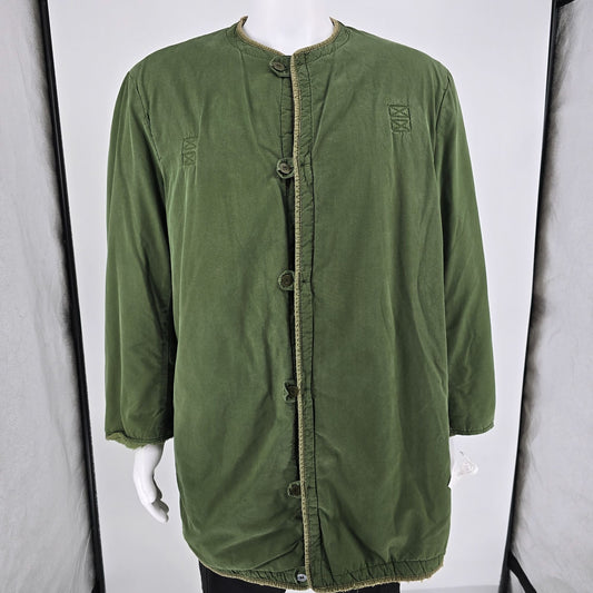 Vintage 1960s Swedish Military Olive Green M59 Parka Liner Jacket (C50/M)