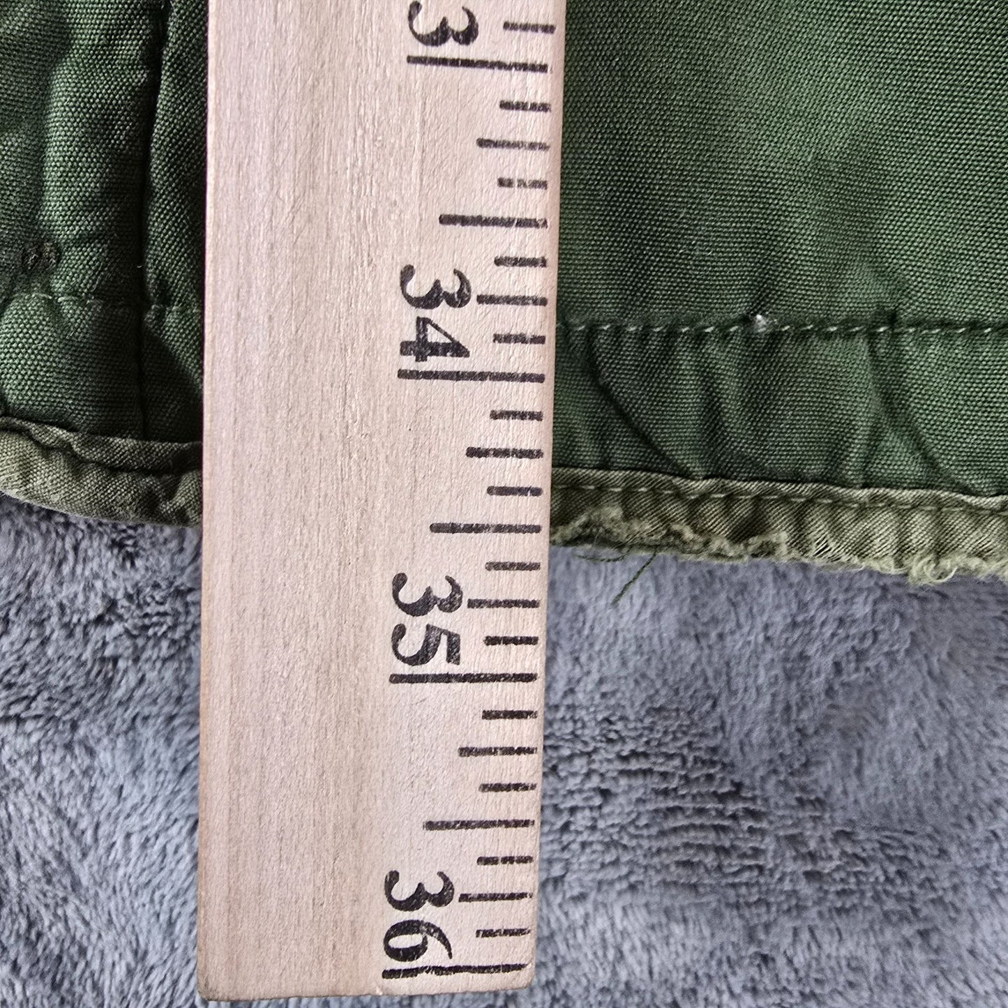 Vintage 1960s Swedish Military Olive Green M59 Parka Liner Jacket (C50/M)