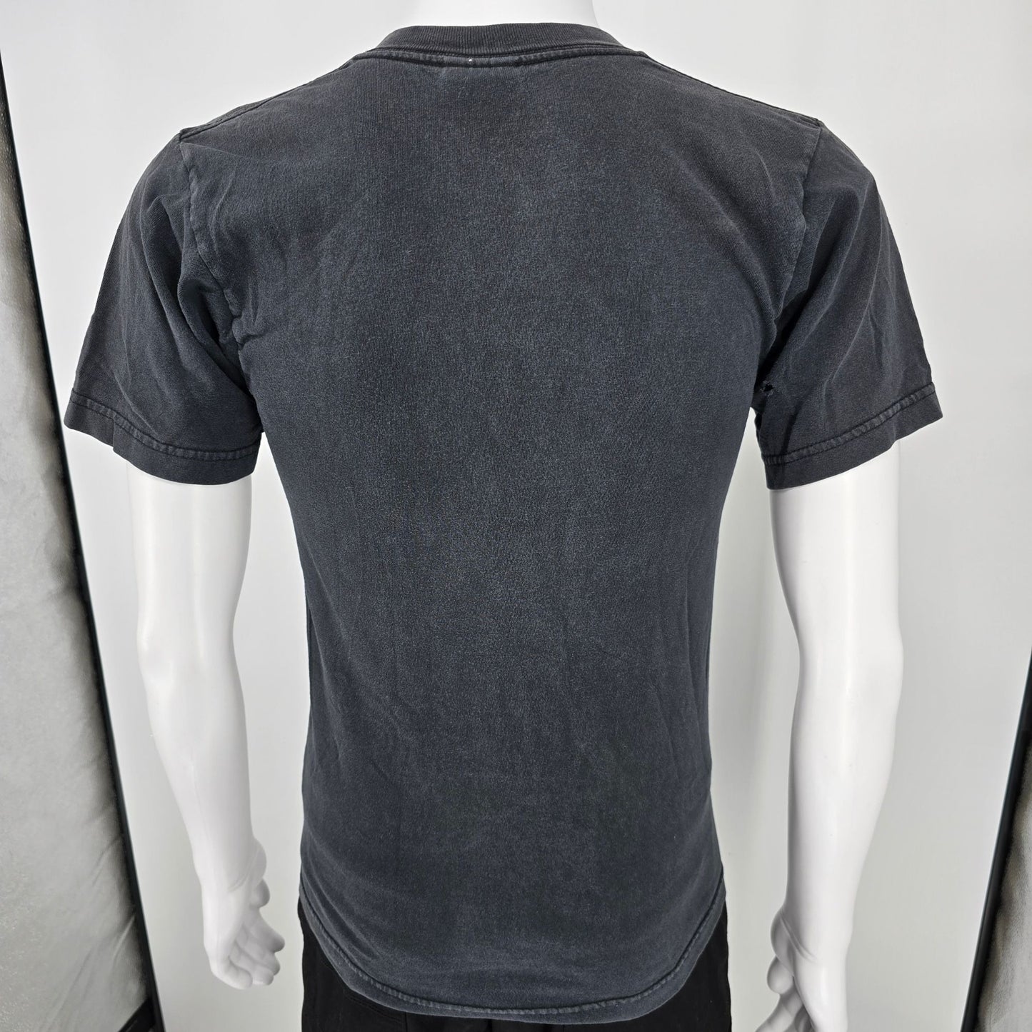 Wild 1990s Human-i-ties "Wild Earth" Moonlit Forest Wolf Graphic T-Shirt (S)