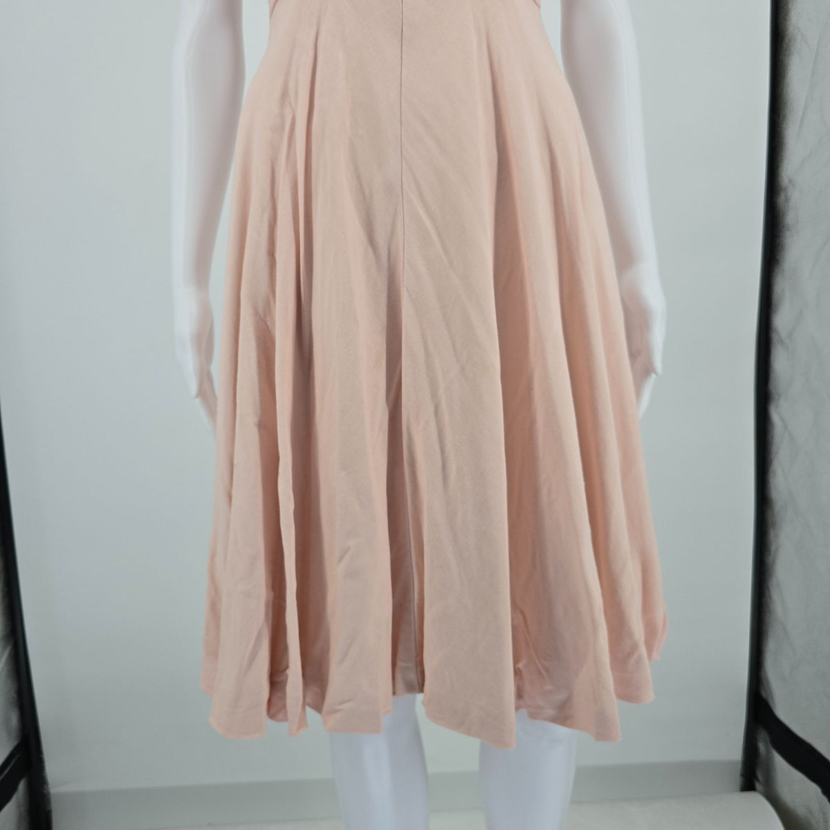 Vintage 1960s Safinia Saks Fifth Avenue Exclusive Pink Fit & Flare Dress (XS)