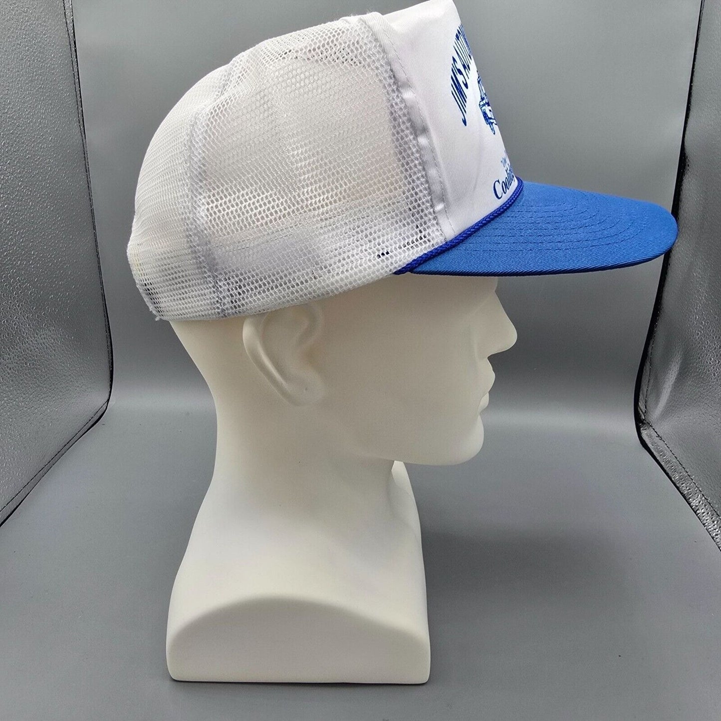 Vintage 80s/90s Jim's Automotive & Towing Coolidge AZ Five Panel Mohr's Hat