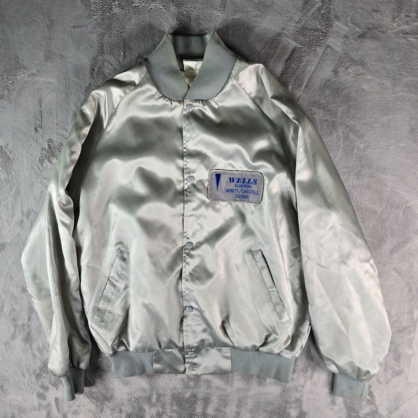 Vintage 1980s WestArk Wells Aluminum Monett/Cassville Division Jacket (M/L)