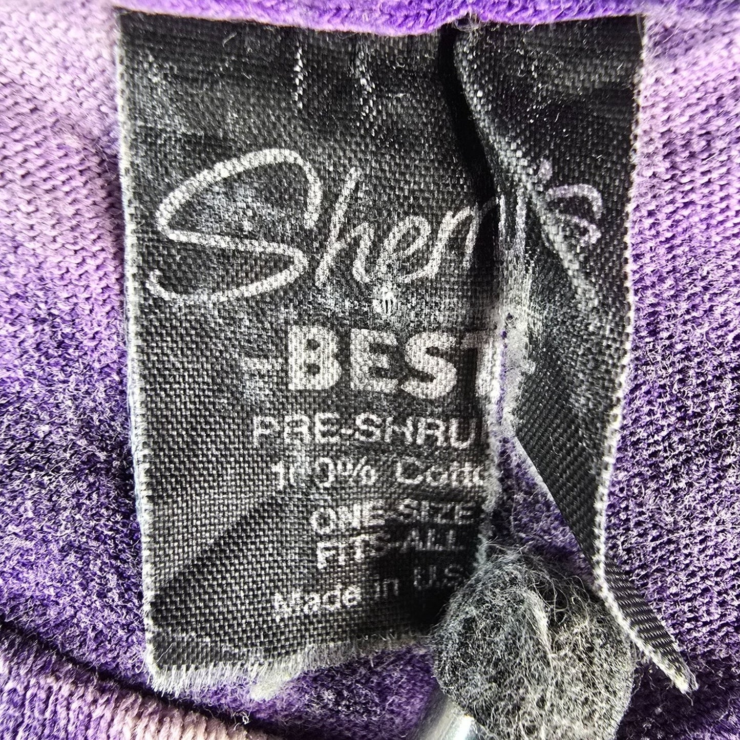 Vintage 1990s Sherry's Best Indiana Beach IB Crow Tie-Dye Crop T-Shirt (OS/L/XL)