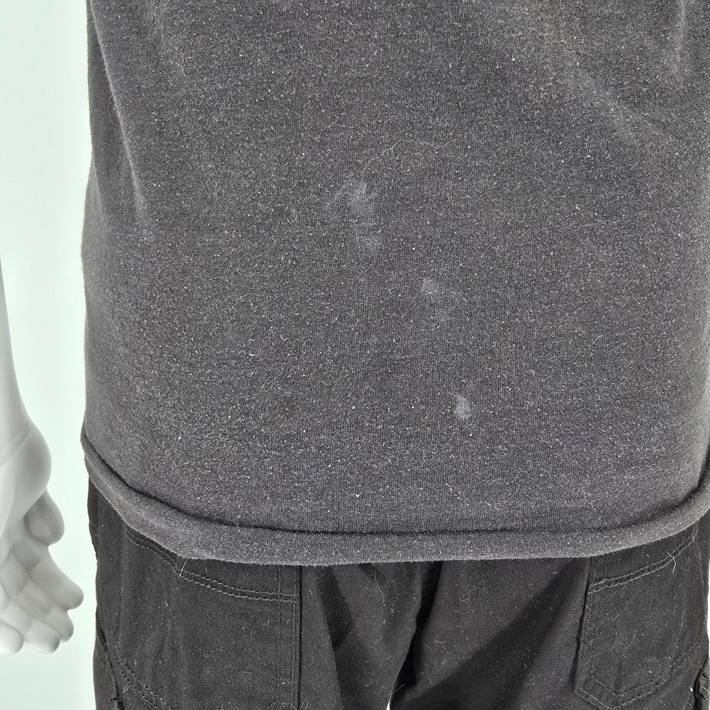 Vintage 1980s Cameo Word Up Black Graphic T-Shirt (S)