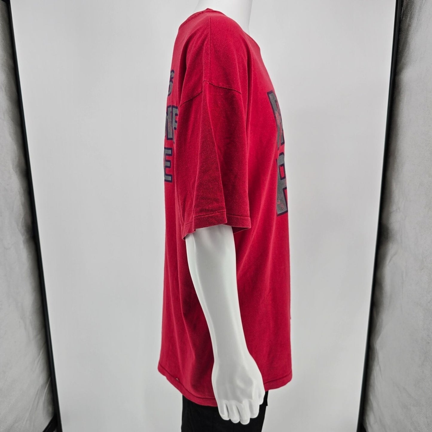 Vintage "1990s Raise The Roof It's Playoff Time!" Single Stitch T-Shirt (2XL)