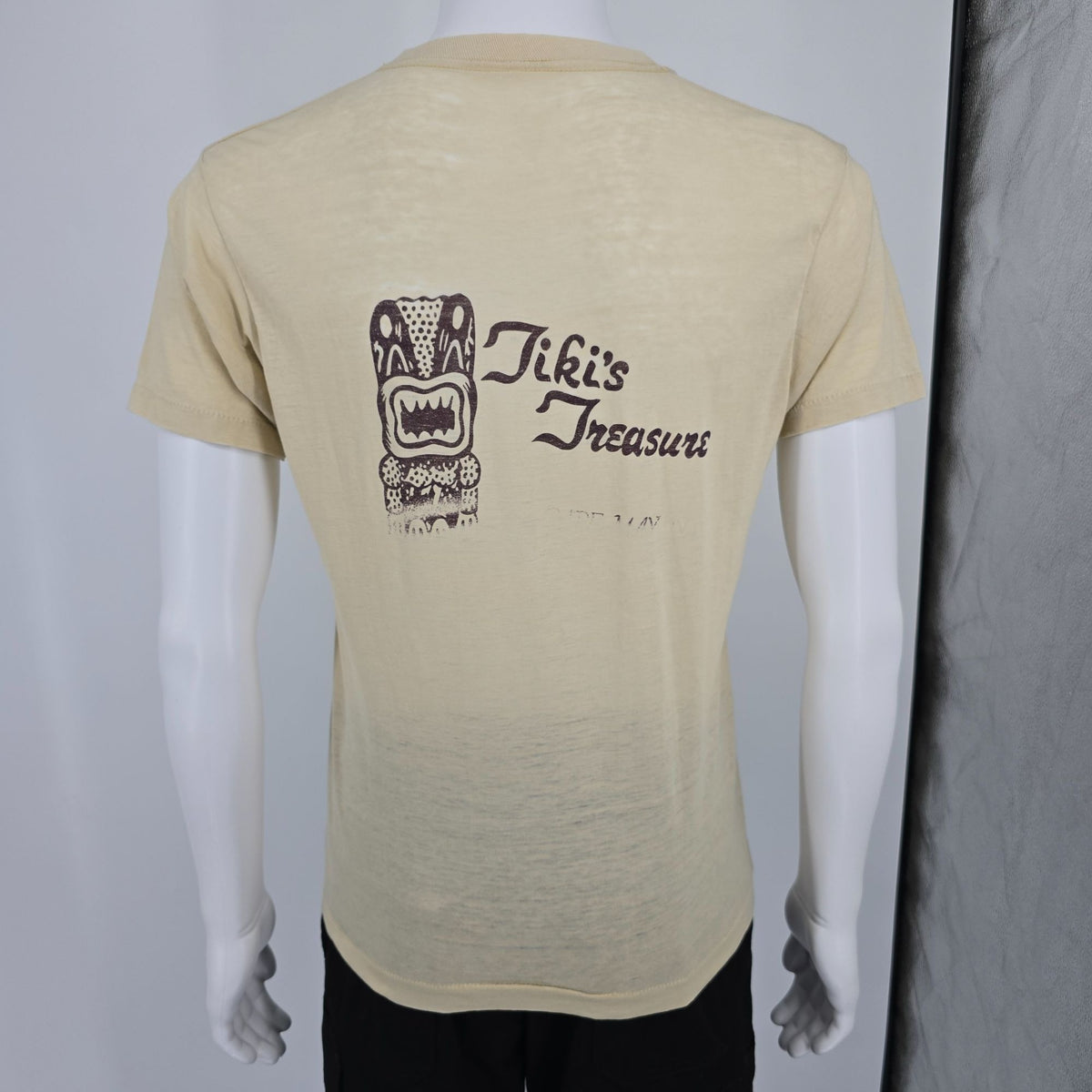 Vintage 1980s 1984 The Lite Great Cape May Foot Race/Tiki's Treasure T-Shirt (M)