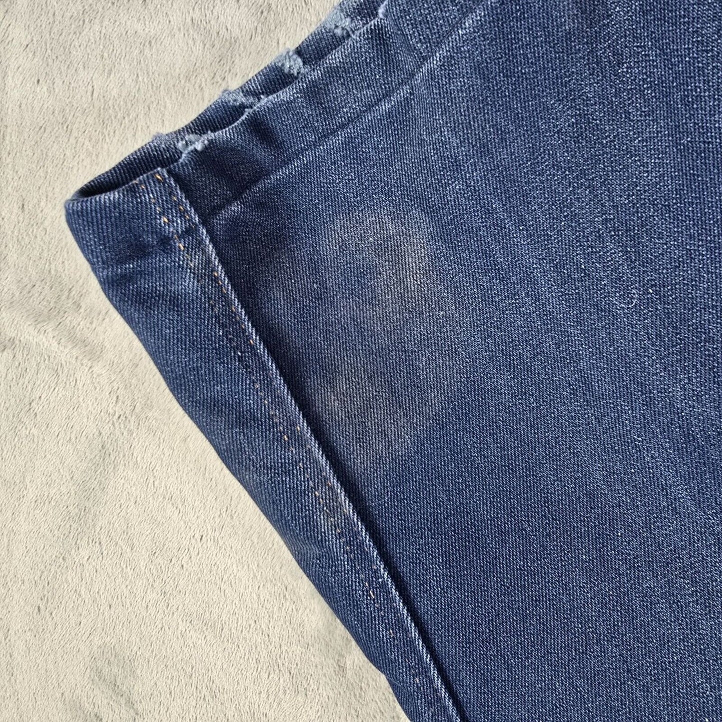 Vintage 1984 Levi's For Men USA Olympics Logo Orange Tab Blue Jeans (32x24)