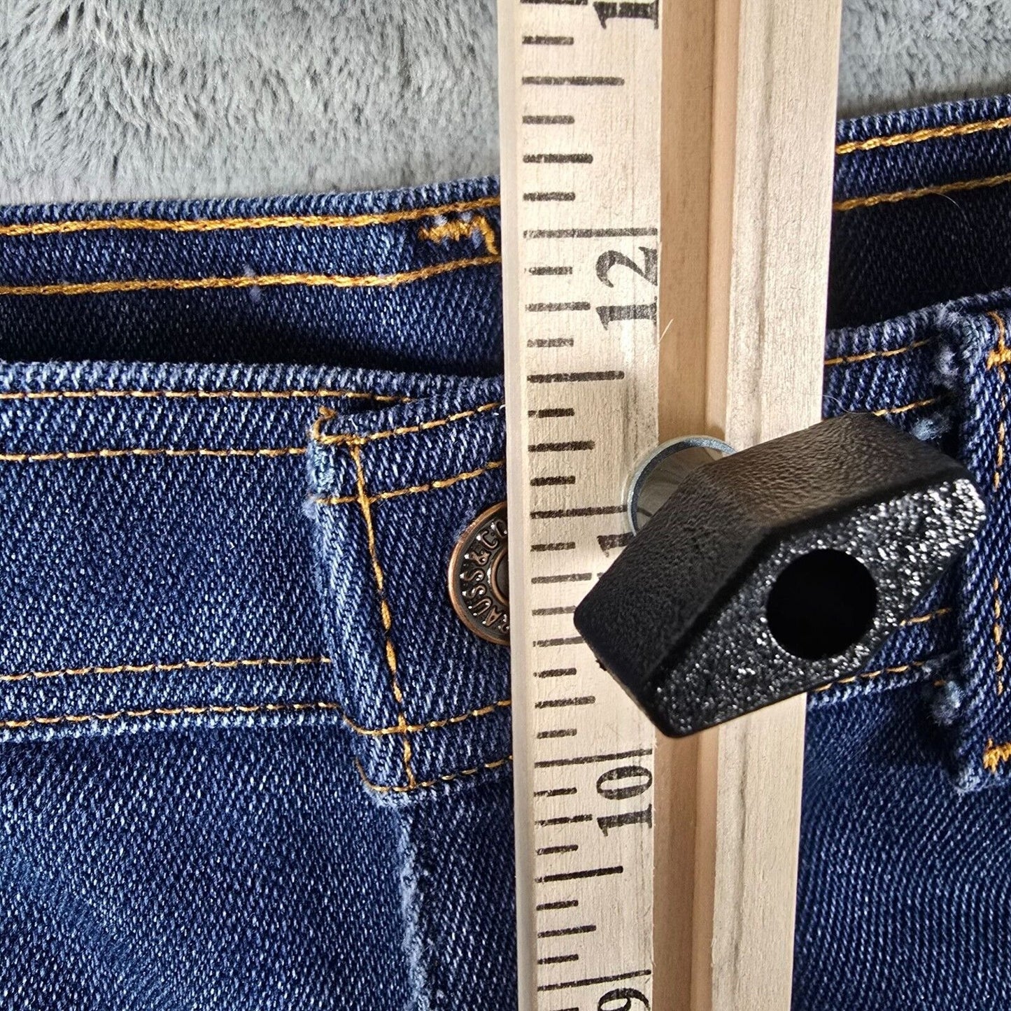 Vintage 1984 Levi's For Men USA Olympics Logo Orange Tab Blue Jeans (32x24)