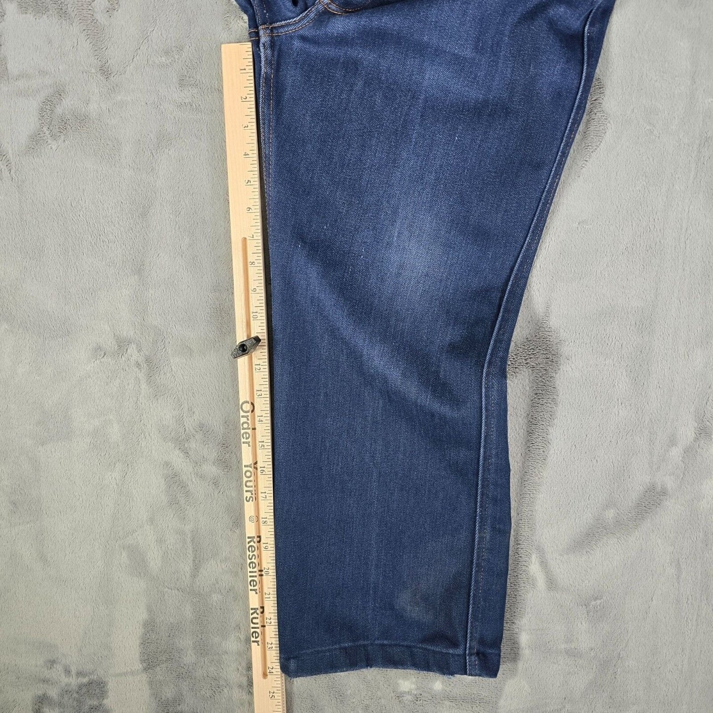 Vintage 1984 Levi's For Men USA Olympics Logo Orange Tab Blue Jeans (32x24)