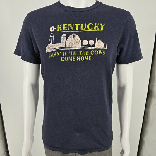 Vintage Abercrombie & Fitch Kentucky Doin' It Till the Cows Come Home T-Shirt -M