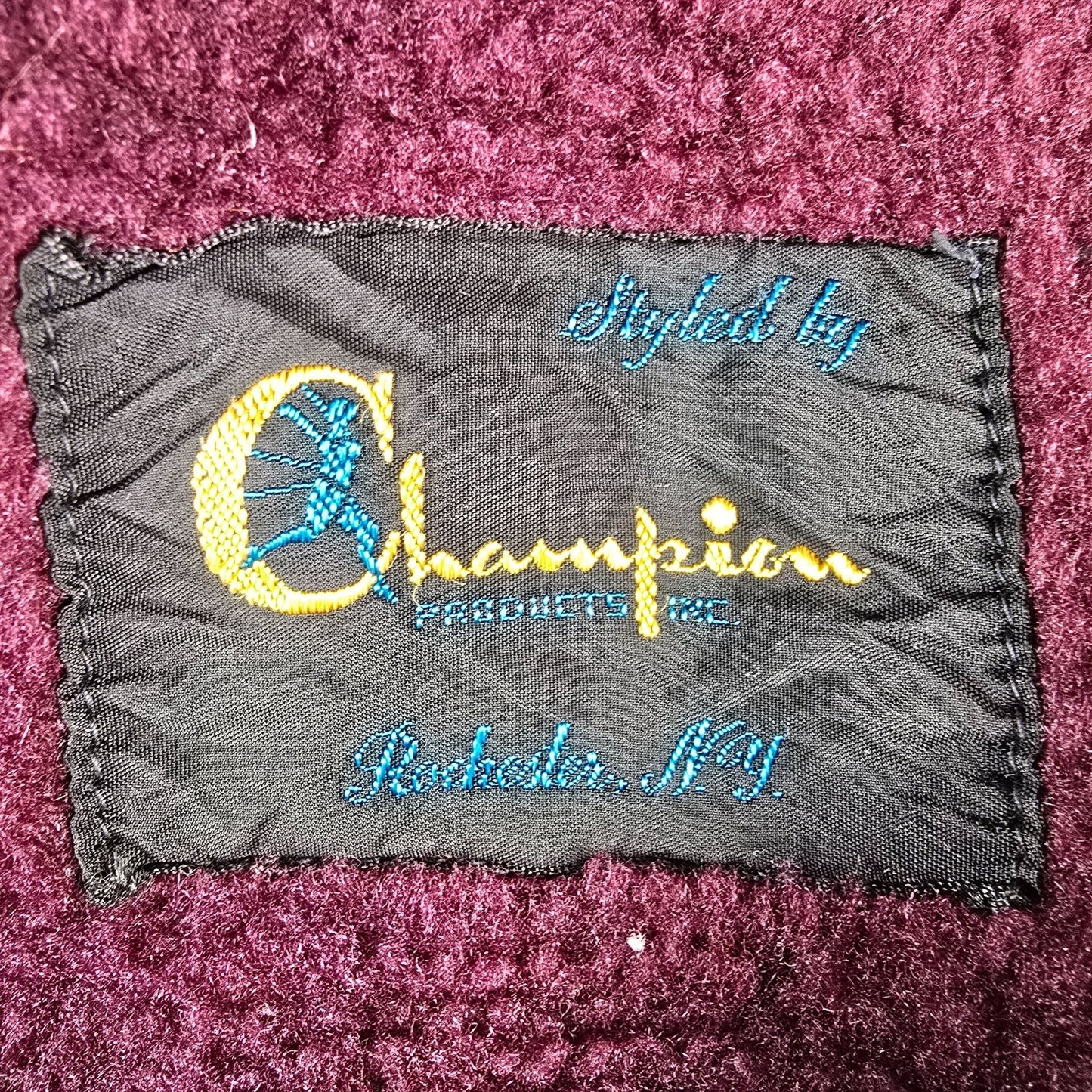 Vintage 1970s Champion Lebanon M.M.L. Basketball Champs 1970-71 Coach Jacket (M)