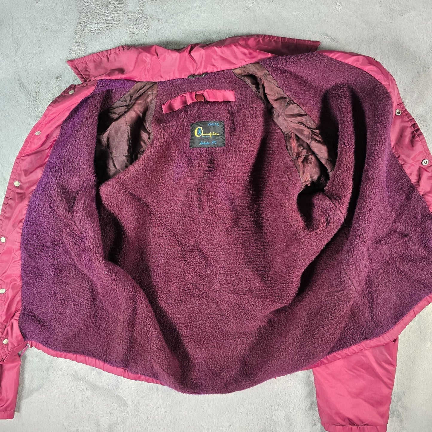 Vintage 1970s Champion Lebanon M.M.L. Basketball Champs 1970-71 Coach Jacket (M)