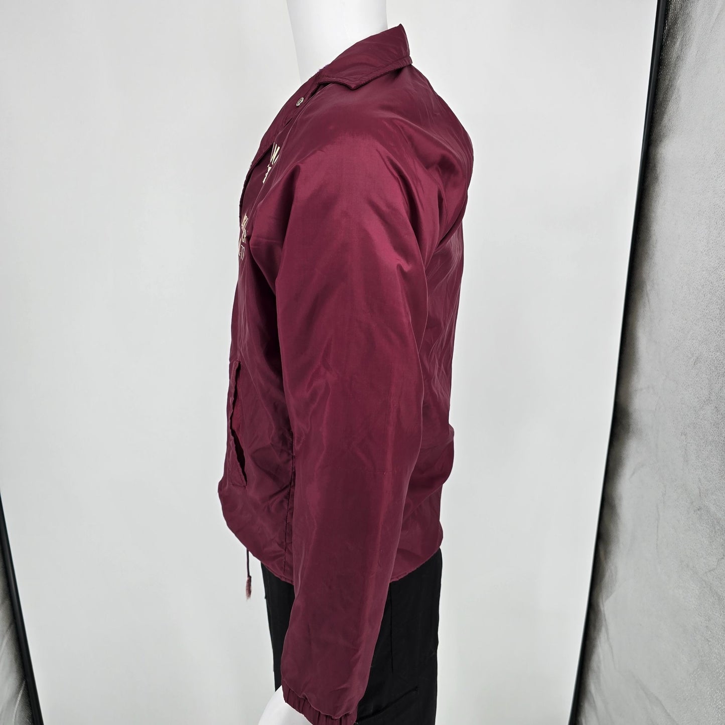 Vintage 1970s Champion Lebanon M.M.L. Basketball Champs 1970-71 Coach Jacket (M)