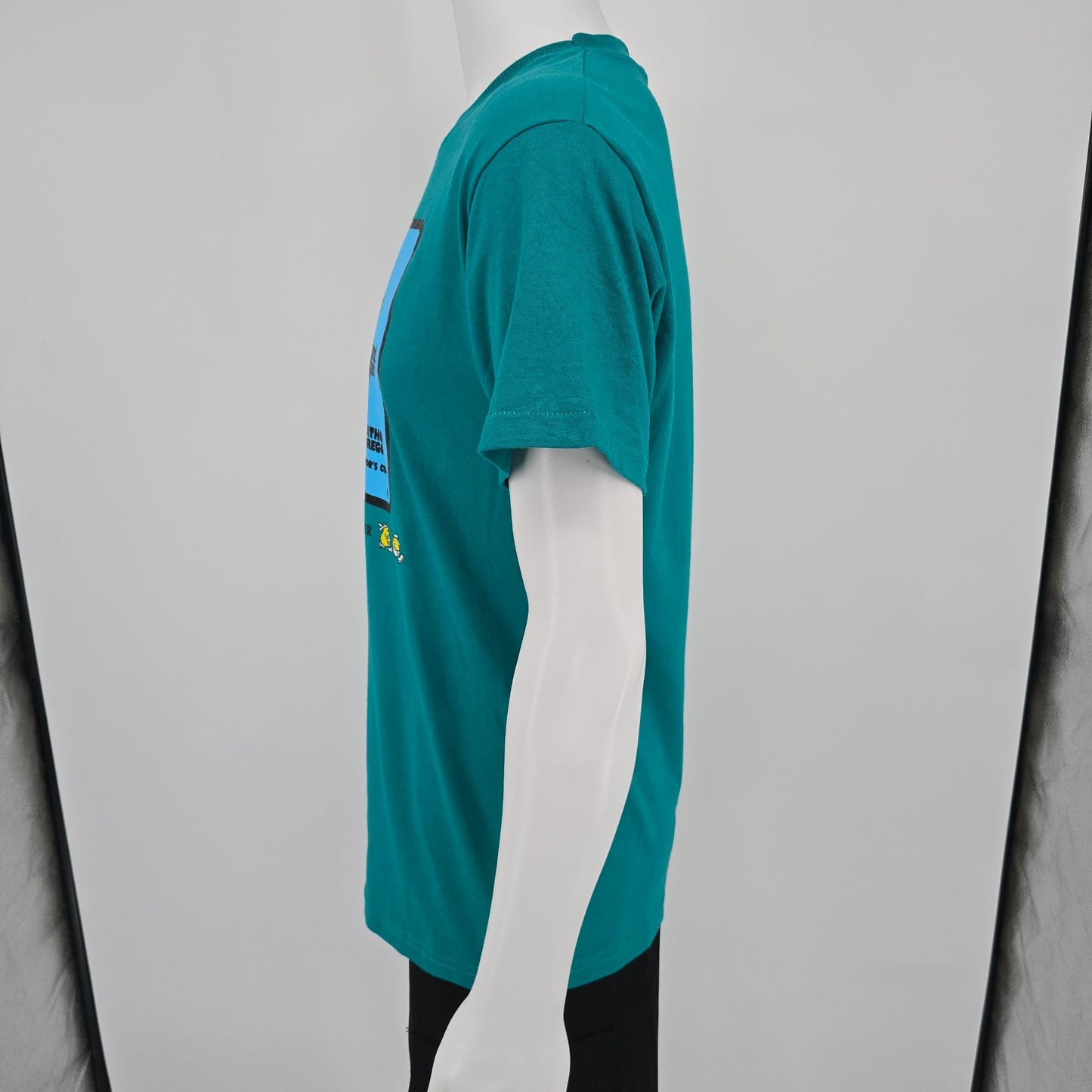 Vintage 1990s Teal Pear Blossom Run Mini-Marathon Medford Oregon T-Shirt (M)