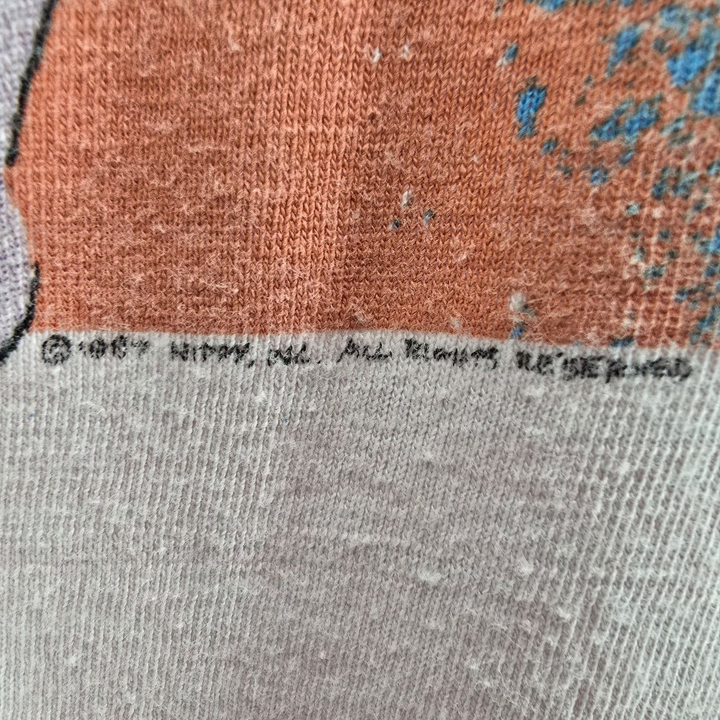 Vintage 1980s Whitney Houston Moment of Truth 87-88 World Tour T-Shirt (S/M)