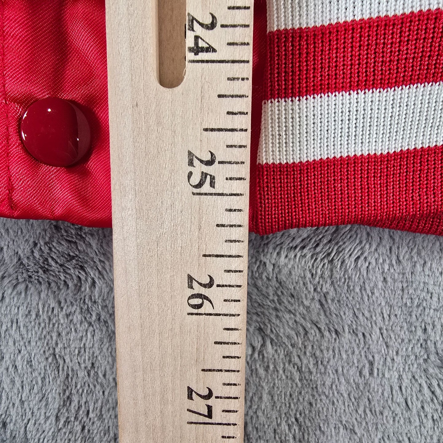 Vintage 1990s King Louie IGA Hometown Proud Nylon Satin Bomber Jacket (M)